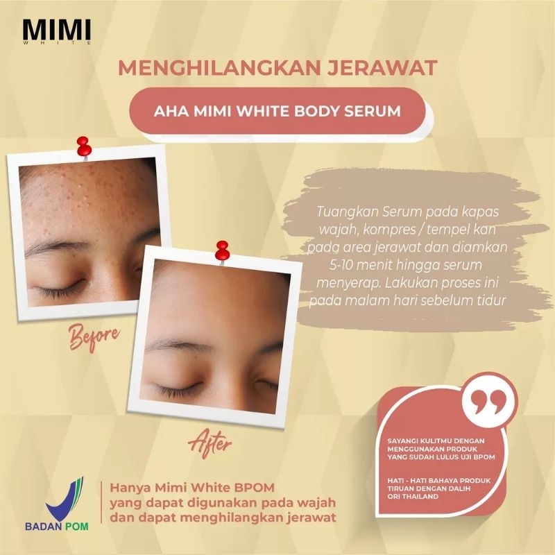 Mimi White AHA White Body Serum