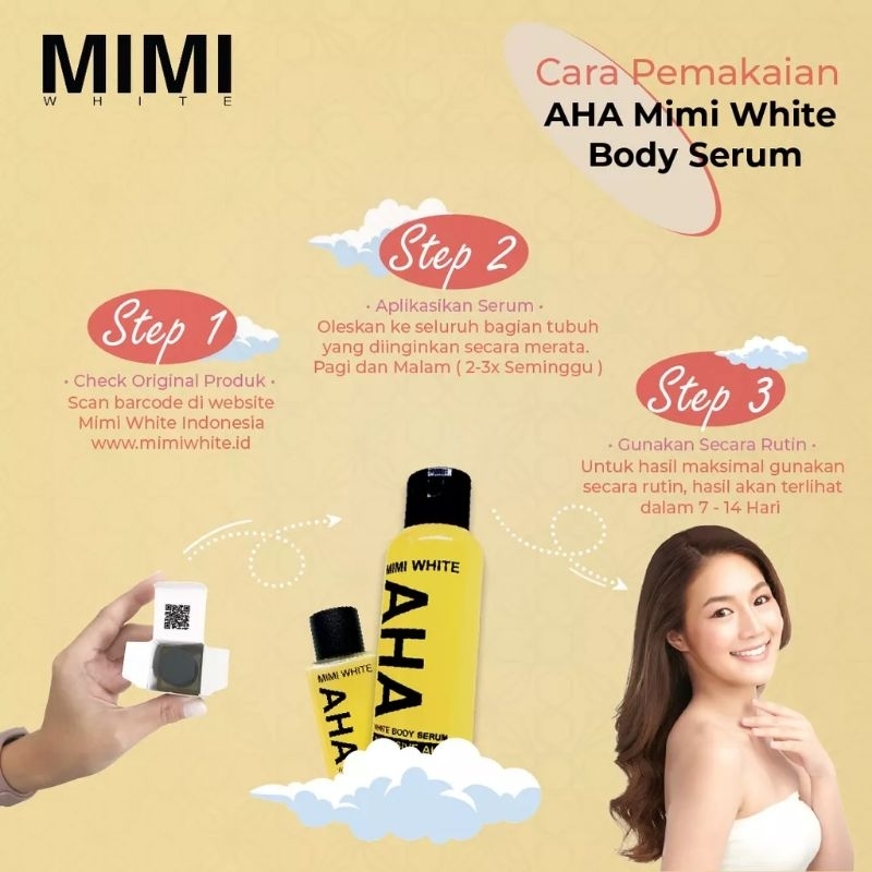 Mimi White AHA White Body Serum