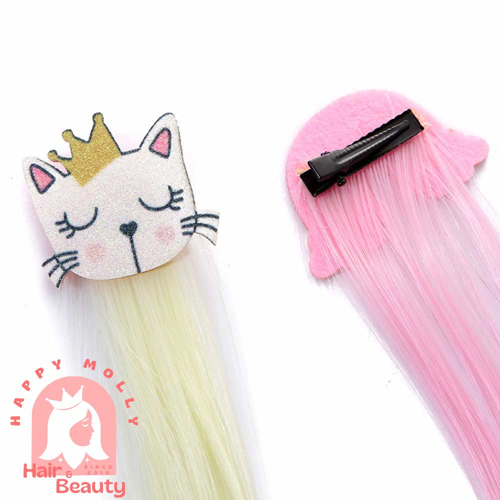 Jepit Rambut Highlight Palsu - Hiasan Anak Perempuan Korea - Unicorn W8193 ( Group )