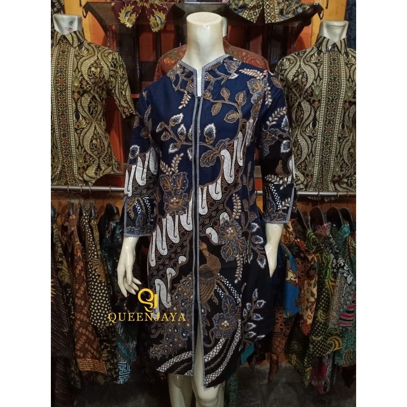 TUNIK BATIK BUSANA WANITA MODERN TERLARIS [PREMIUM QUALITY]