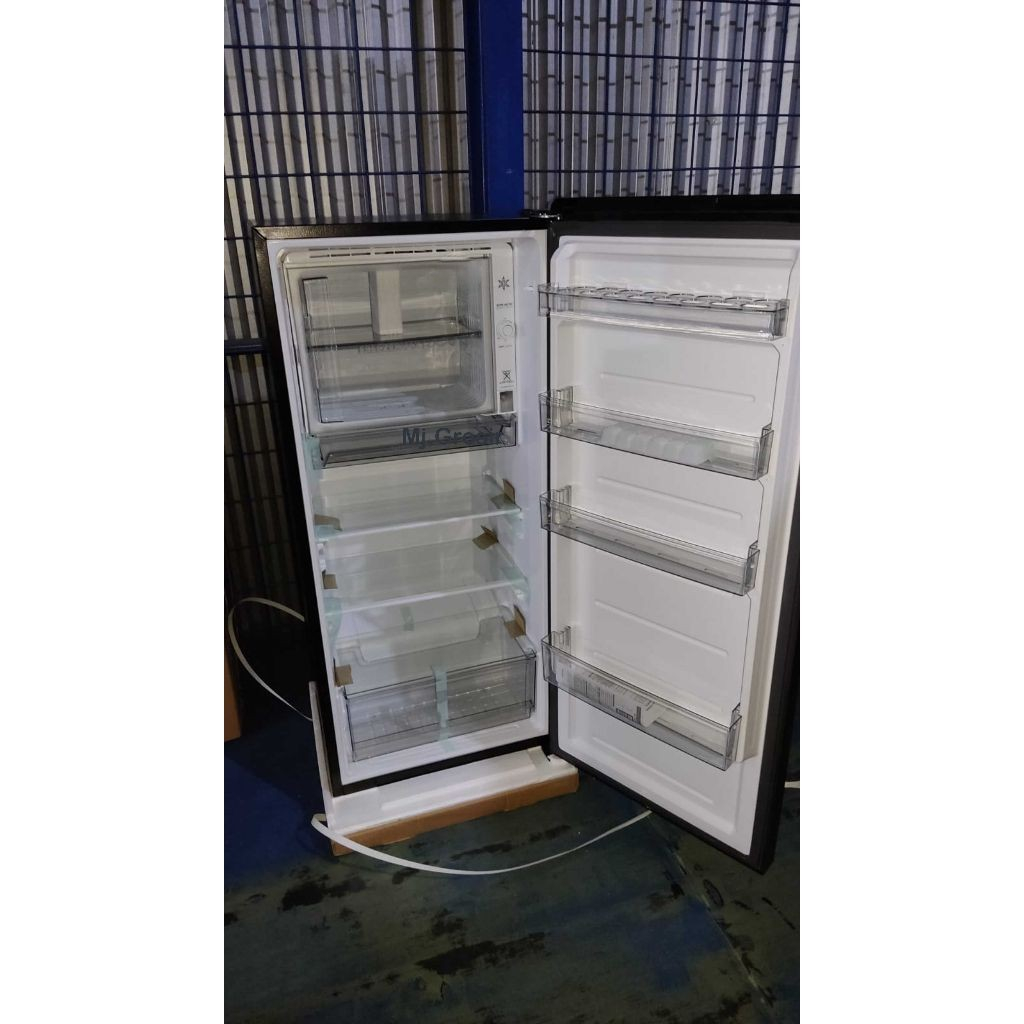 Kulkas Aqua 1 Pintu 180 liter Big Freezer AQR-D225 MSB/MSG