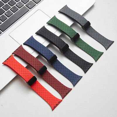 Strap Apple Watch Silicone Magnetic Square Pattern Strap iWatch Series 1/2/3/4/5/SE/6/7/8/Ultra