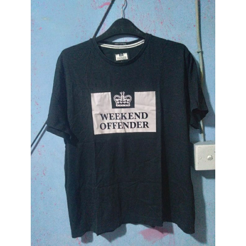 T-shirt weekend offender second 100% original