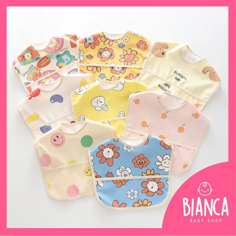 BIANCA - Bibs Kecil Anak / Celemek Anak Premium Denmark BTS SERIES