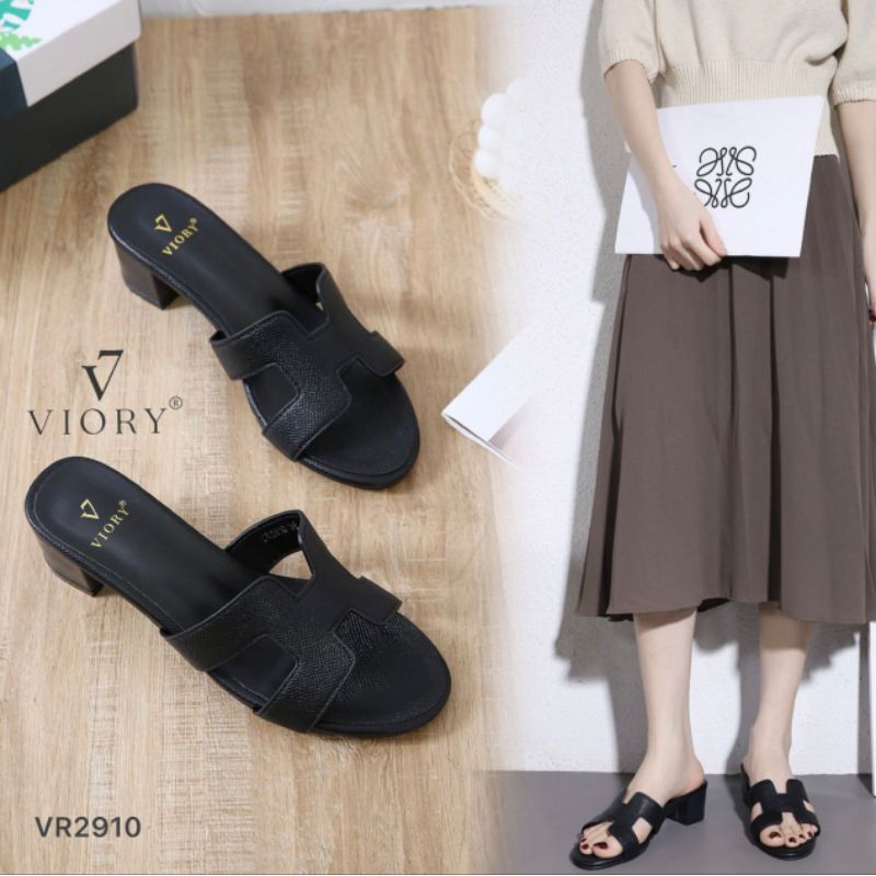 VIORY Chunky Sandal Heels Shoes #VR2910 ORIGINAL