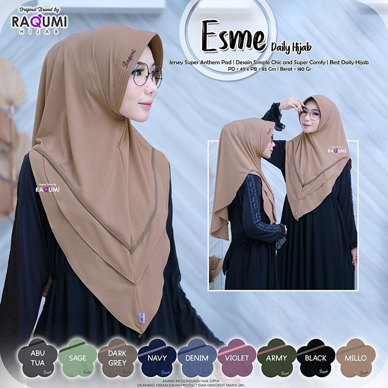 ESME DAILY HIJAB BY RAQUMI ORI