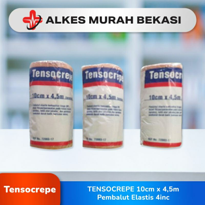 Tensocrepe 4in/ tensocrepe 10cm / Perban Elastis / Elastis Bandage