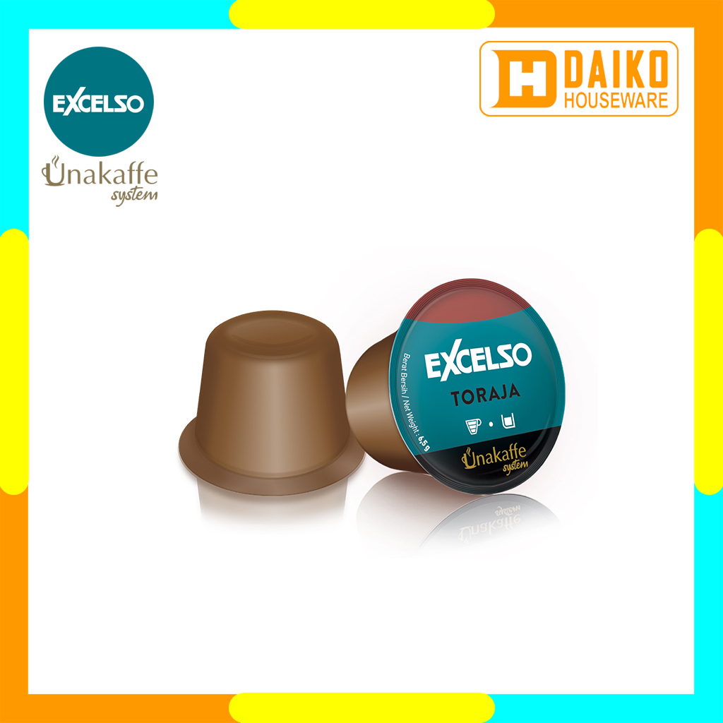 Capsule Coffee Excelso Unakaffe Toraja - Kopi Kapsul by Kapal Api