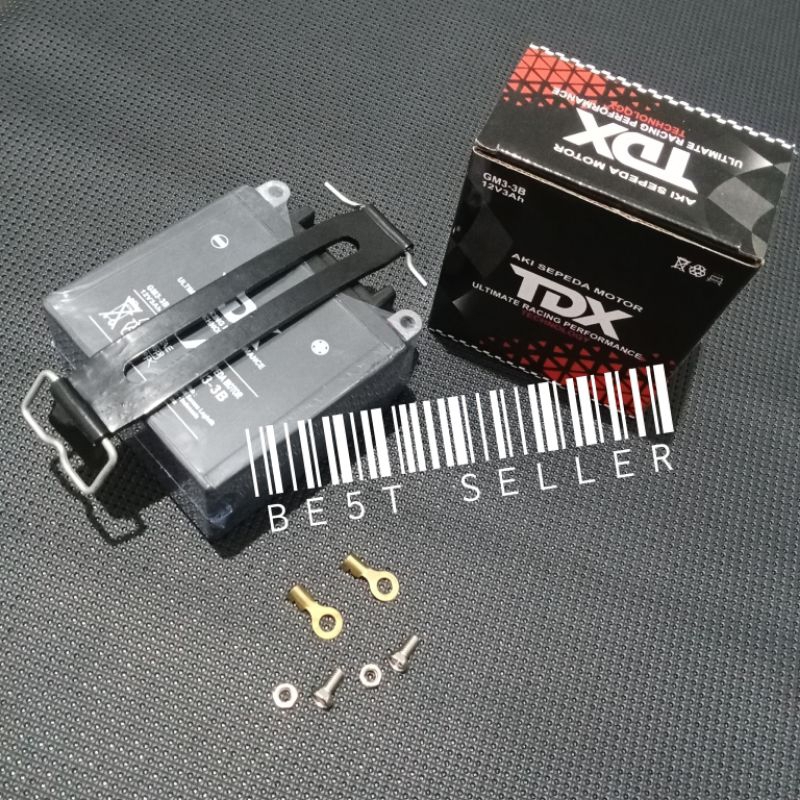 AKI / ACCU KERING TDX - RX KING COBRA - RX KING MASTER - RX KING PEREDAM - Voltage : 12V - Capacity 