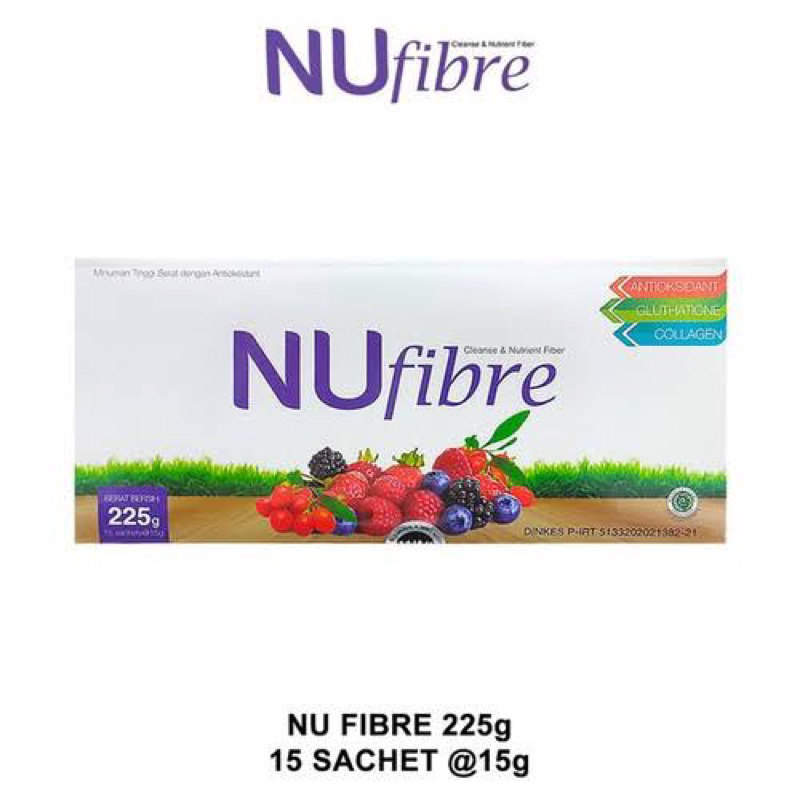NU fibre cleanse & Nutrient 15 sachet