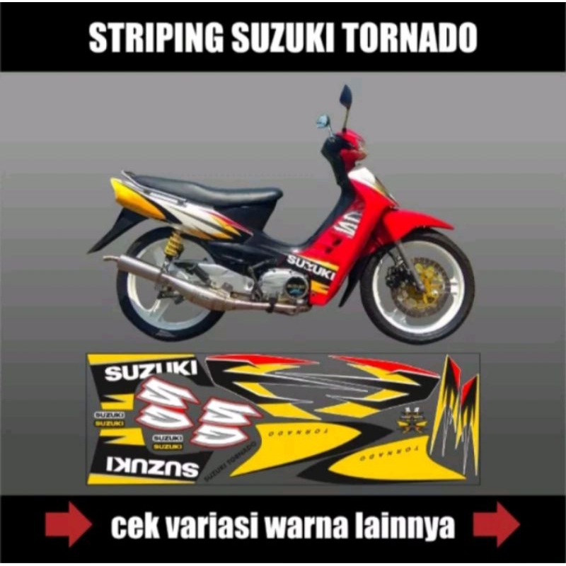Striping  Stickers Suzuki TORNADO GS 2002/ Sticker List Variasi Tornado Gs 2002