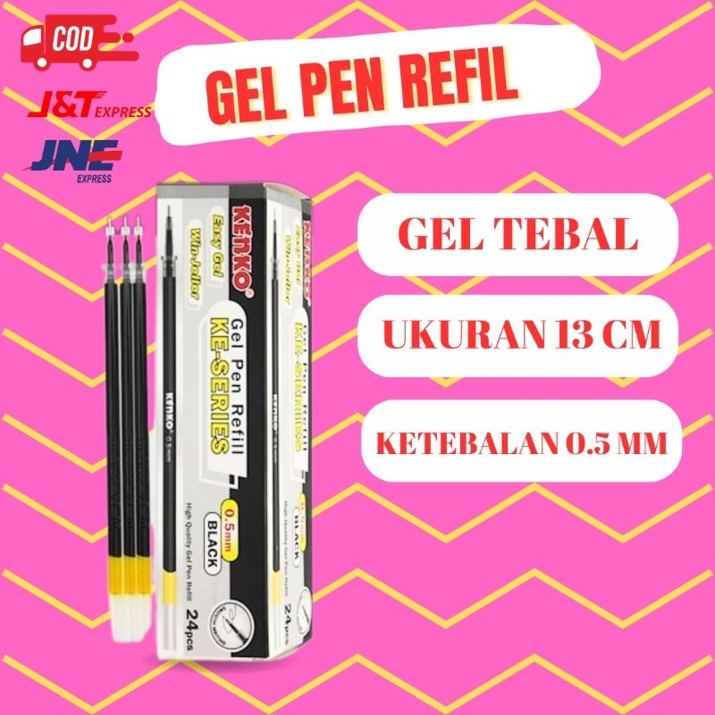 

REFILL ISI GEL PEN KENKO 0.5 MM HARGA PER PCS (OFF-60)