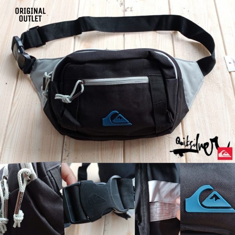Tas Selempang Quiksilver Waishbag Quiksilver Ori Waistbag Quiksipver Tas Selempang Pria Tas Cowok