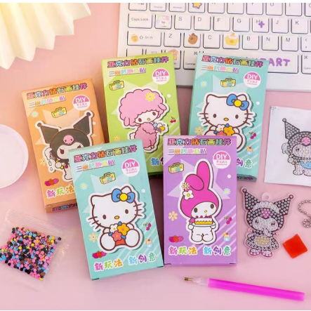 

Diamond paintingStiker Diamond DIY | Gantungan Kunci Momo | Stiker MOMO