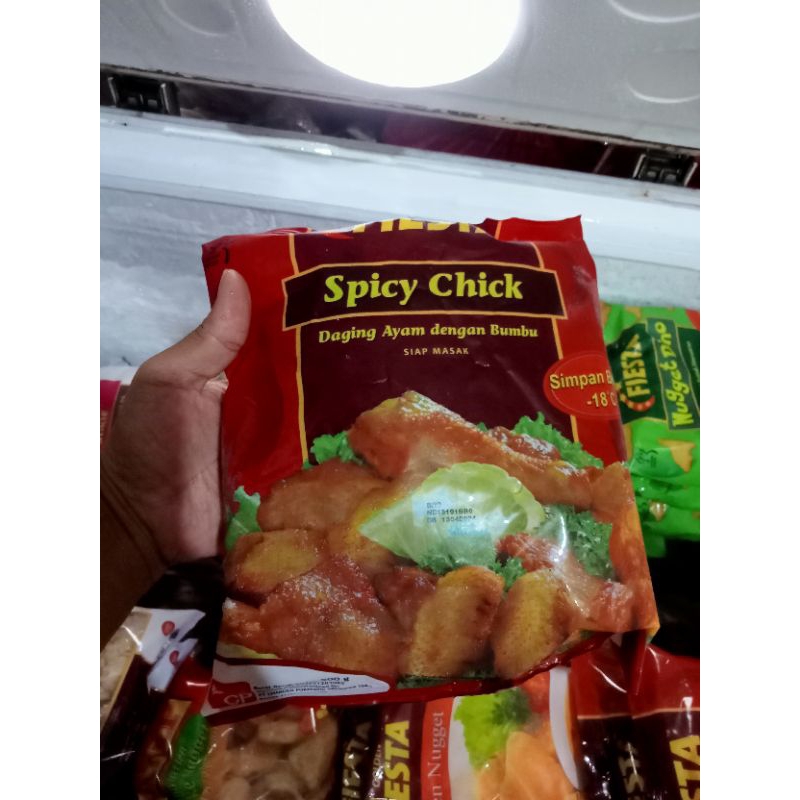 

Fiesta Spicy Chick Daging Ayam Dengan Bumbu 500 gram