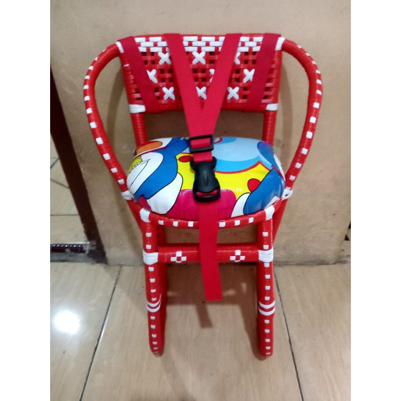 boncengan motor bebek FULL LILIT FREE SABUK PENGAMAN / kursi rotan motor bebek / dudukan anak motor