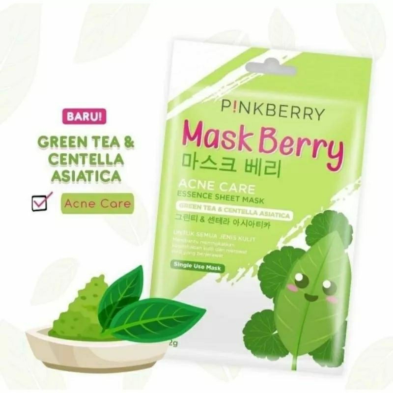 Pink Berry Masker Wajah Acne Care 22g