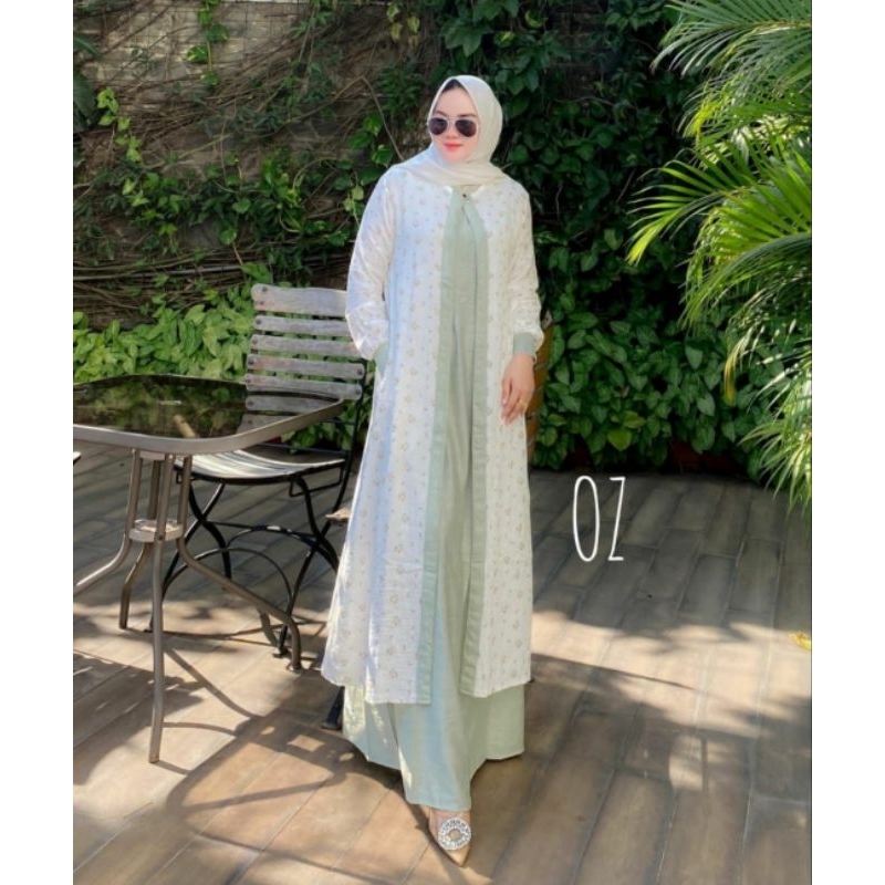 *Set outer abaya farida by oz