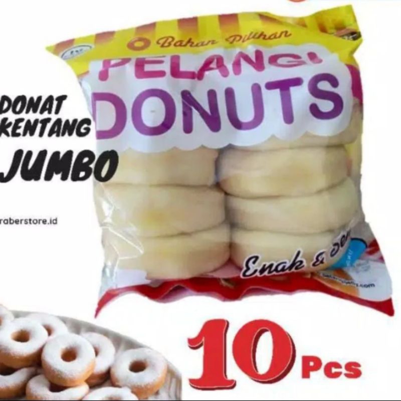 

Donat Kentang Jumbo 10s Donat pelangi