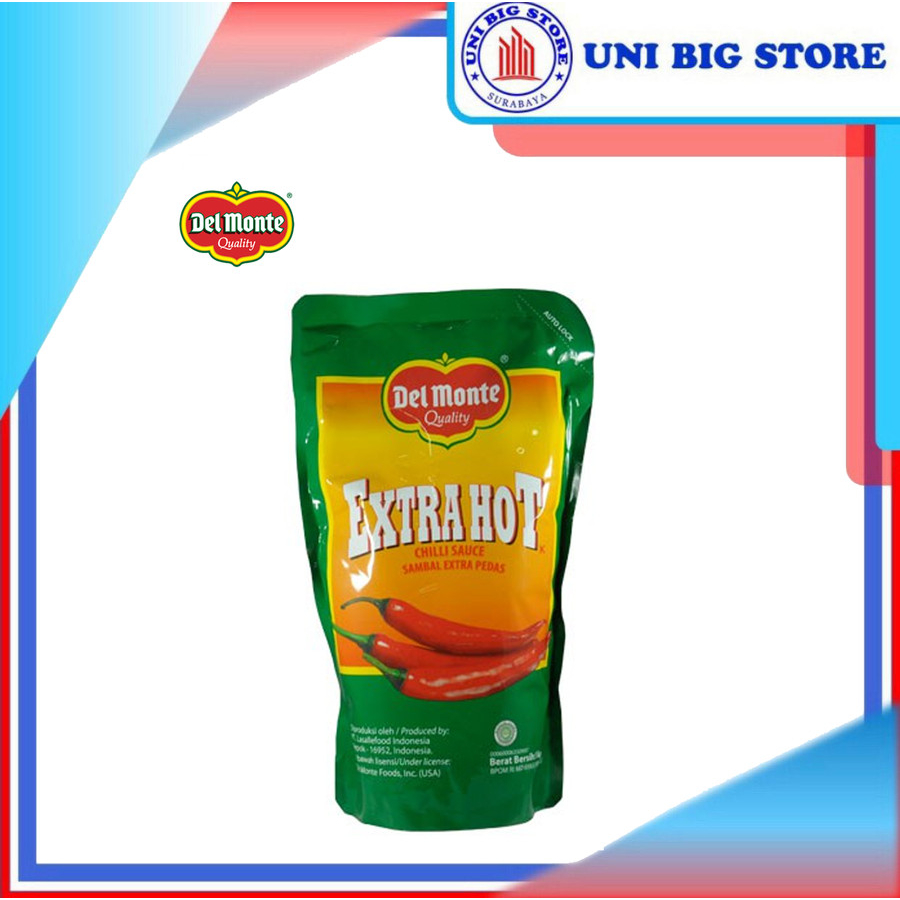 

DELMONTE Saus Sambal Extra Hot Sauce 1 kg Saos Lombok Pedas