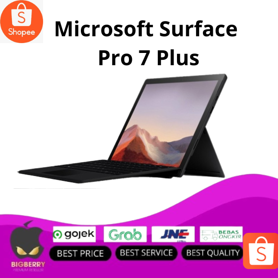 Microsoft Surface Pro 7 Plus i5 i7 8GB 16GB RAM 128GB 256GB 2021 i3 7+