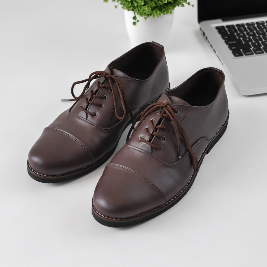 Sepatu Pantofel Pria Formal Kasual Santai Kerja Kuliah Oxford Pantopel Original