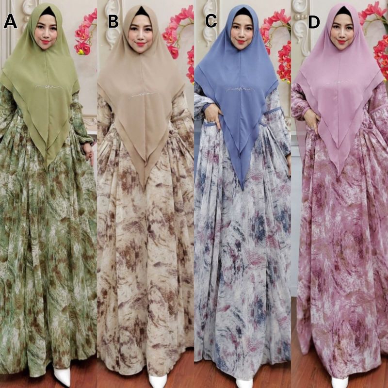 Gendis Syari Abstrak After Eid By Cupin (READY)