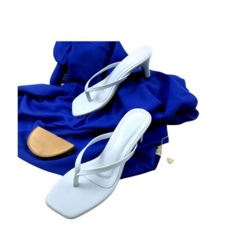 Sandal heels hak tahu 7cm jepit CM-891