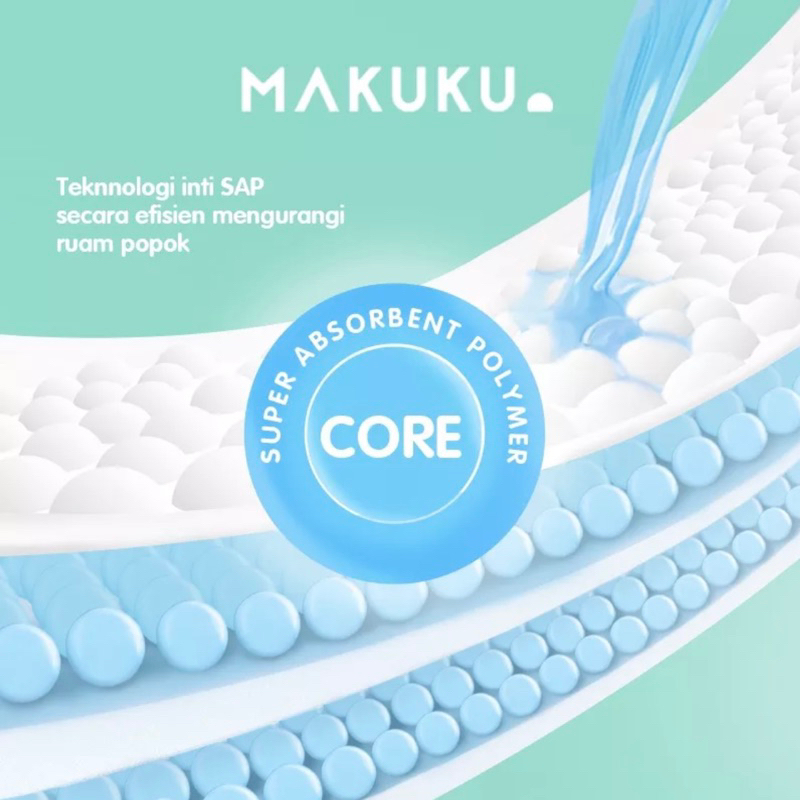 MAKUKU - Comfort Series - Diapers Training Pant Popok Sekali Pakai