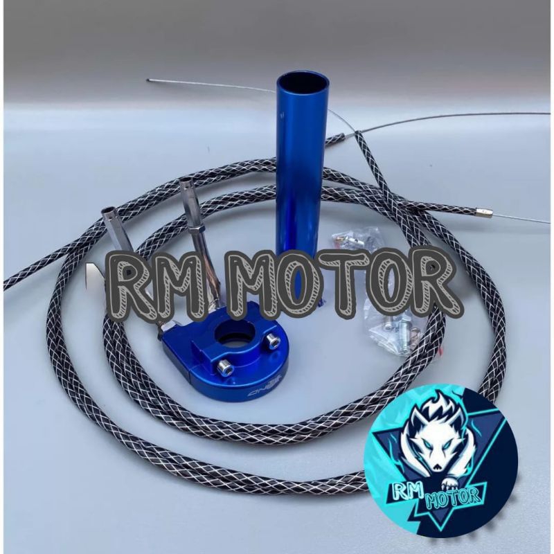 SLONGSONG GAS SPONTAN CNC PLUS KABEL GAS SERAT HITAM THAILAND PLUS 2 L GAS