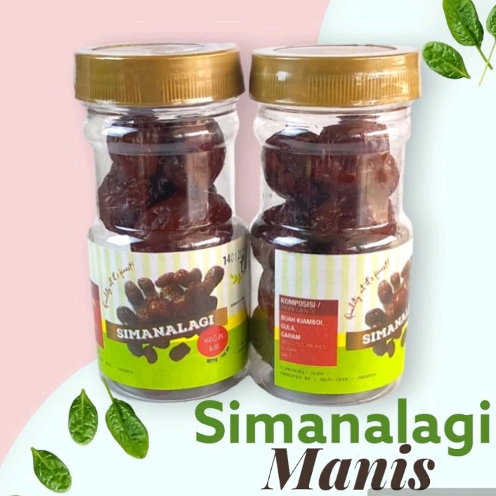 

Manisan Buah Simanalagi (Buah Kalimantan) 160 gram /Manisan buah Simanalagi