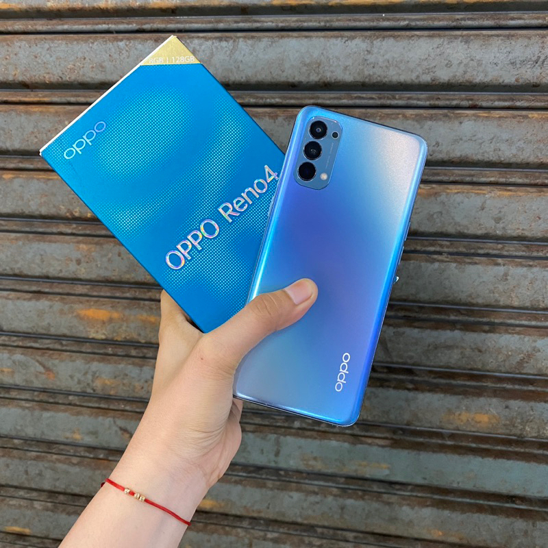 Oppo Reno 4 Ram 8/128gb Bekas Pakai Second Normal Fullset Original Resmi