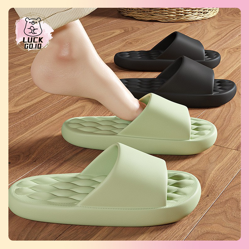 Sandal wanita karet jelly terbaru murah  Sandal slop wanita kekinian import  Sandal Rumah wanita Elastic Empuk EVA Slip On