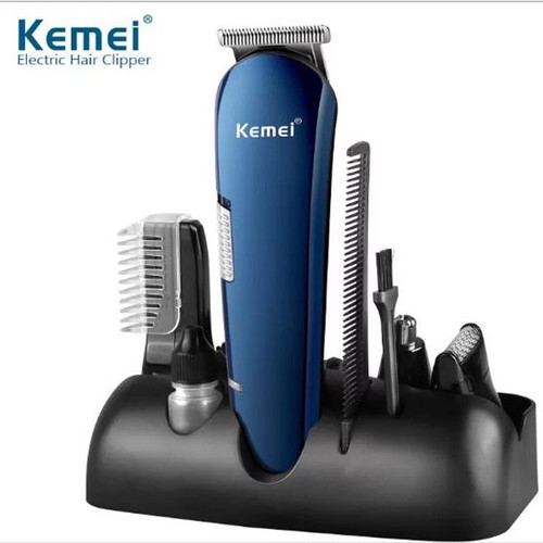 KEMEI KM-550 Multifunctional 5-in-1 Rechargeable Electric Hair Clipper