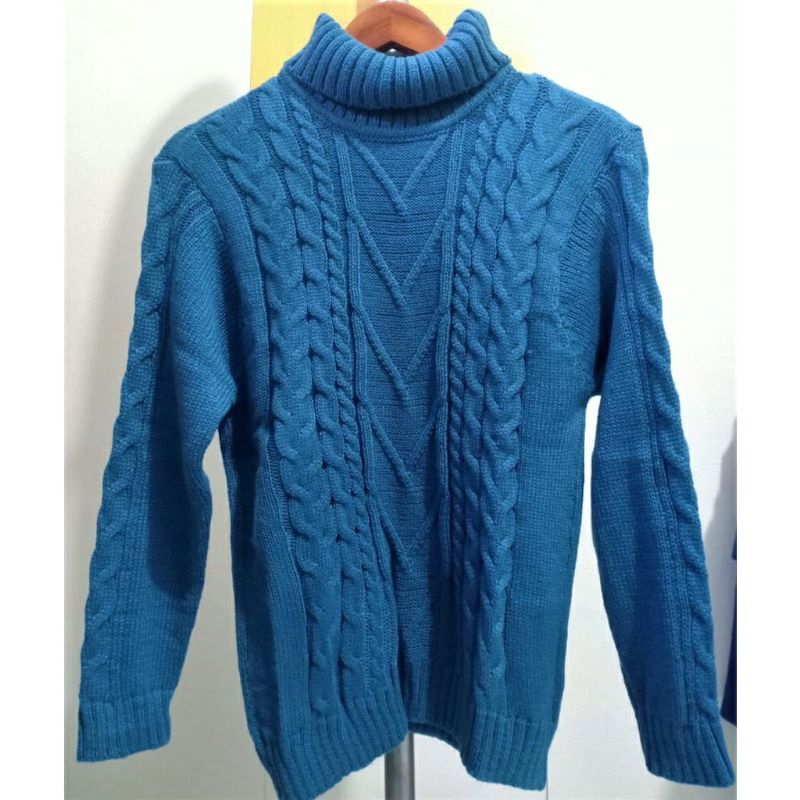 TURTLENECK TUNIK CABLE PREMIUM