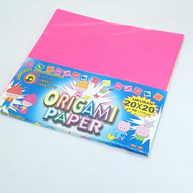 

Kertas Lipat 20 x 20 Asturo / Kertas Origami Asturo