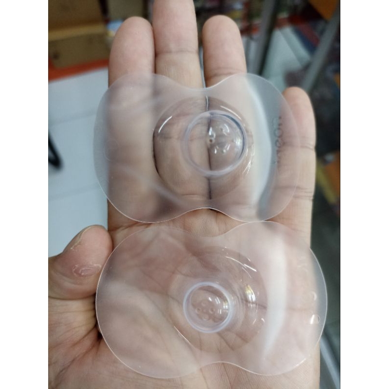 PIGEON Natural Feel Nipple Shield Isi 2 pcs - Pelindung Penyambung Puting Silikon