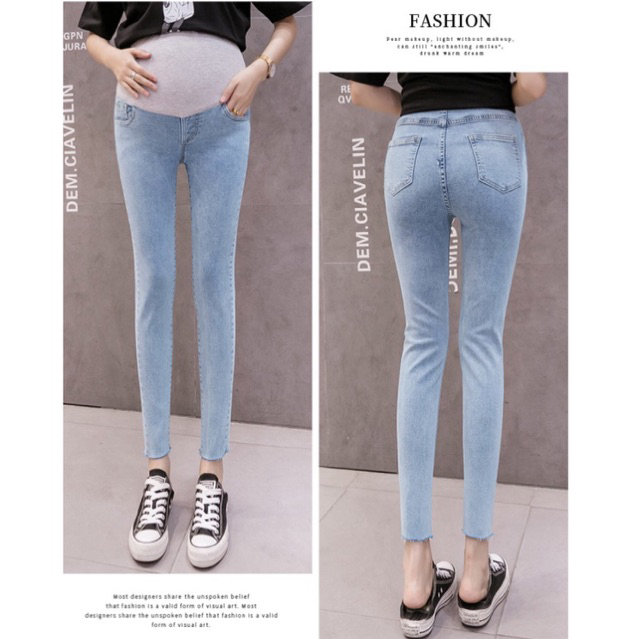 New!Celana Ibu Hamil  Stretch Jeans 8182