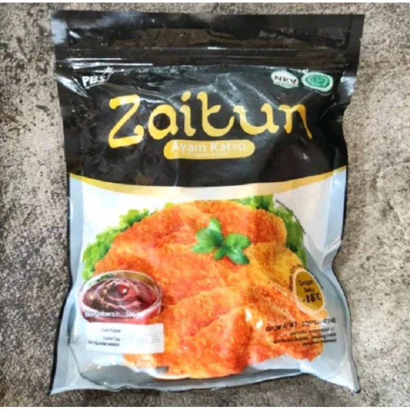 

Zaitun Chicken Katsu 500gr Ayam Katsu