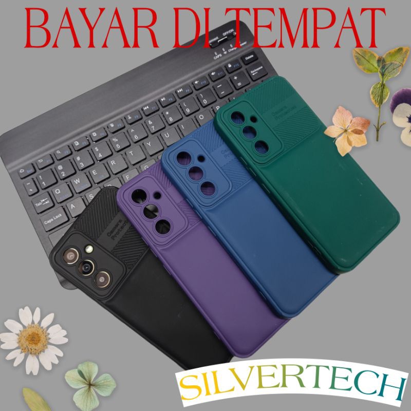 Silvertech Softcase Handphone Samsung A54 | A34 | A04 | A12  / Vivo Y21s / Oppo A57 2022 | A77s Softcase Tebal