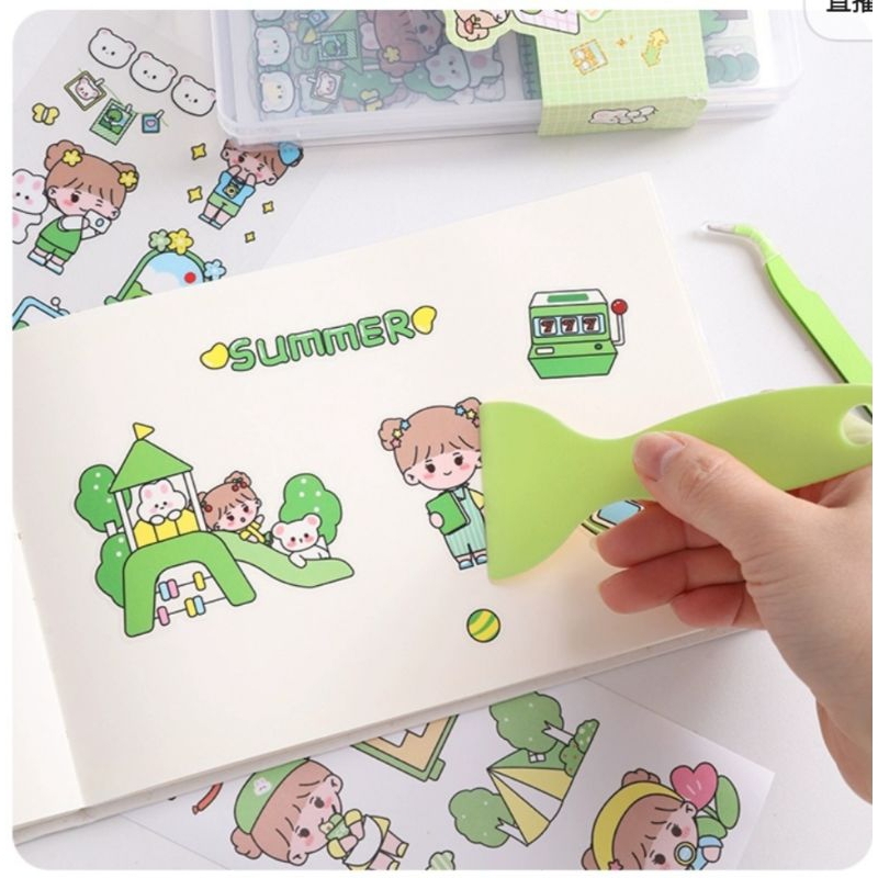 Stiker MOMO Box|Stiker PVC