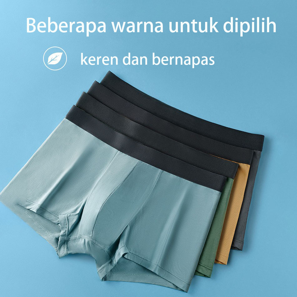 Celana Dalam Pria Dewasa Boxer Biru Premium anak cowok Pendek Original Import Murah celana dalam anak laki laki katun Magnetic Men Underwear