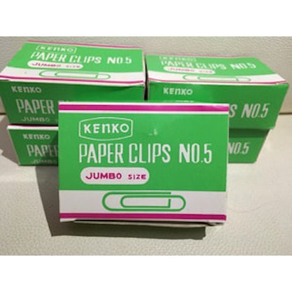 Tbmo Clip Kenko Trigonal NO. 5 Jumbo / Klip Kertas