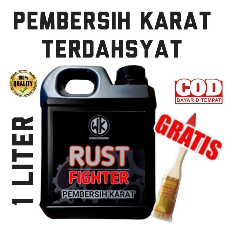 pembersih karat 1liter stainless, kerak, logam