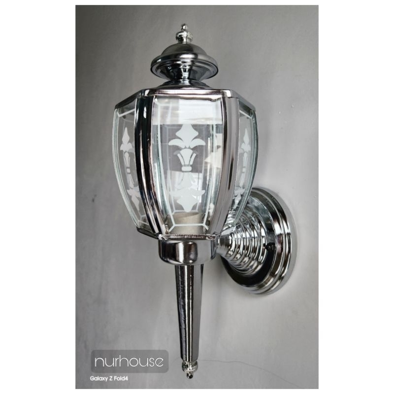 Lampu dinding taman minimalis 801 pilar pagar outdoor