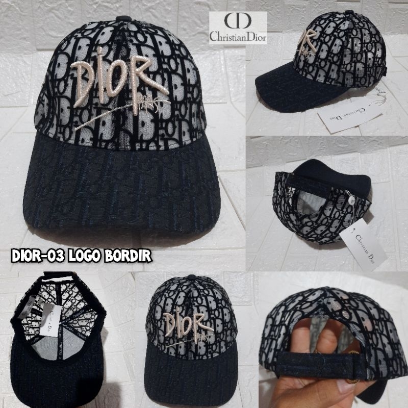 sale Topi Baseball Topi unisex Branded Dior impor Premium logo bordir BASEBALL CAP SPORT