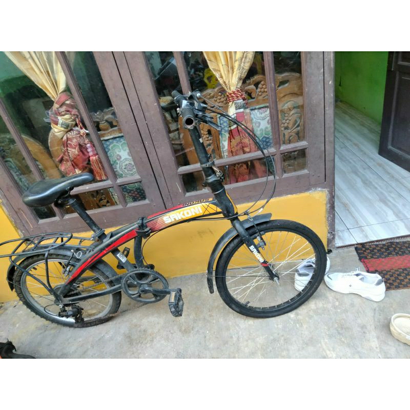 Sepeda lipat Sakoni Solitaire Bekas Preloved