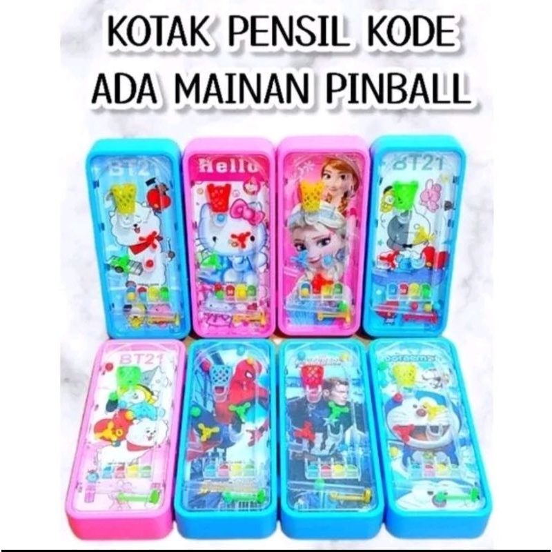 Pensil Case Kode + 2 susun(ada gamenya)