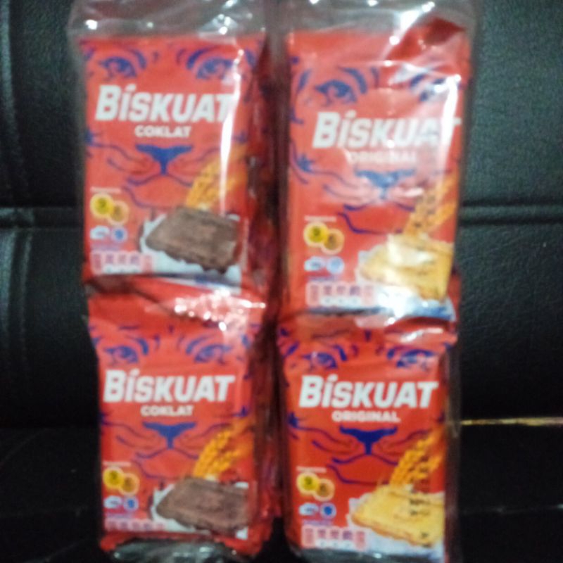 Biskuat Original &amp; Cokelat  Renceng (20×15.2gr)