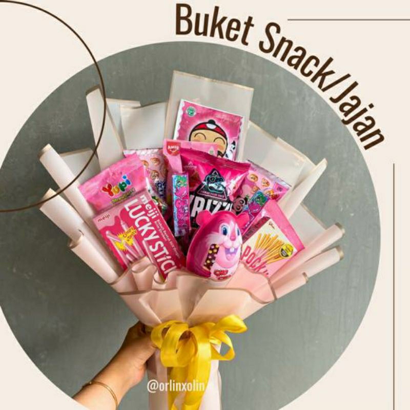 

Buket Snack / Buket Jajan/ Bouquet Snack Murah